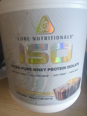 Lemon Pound Cake Iso Ultra-Pure Whey Protein Isolate