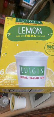 Lemon Real Italian Ice