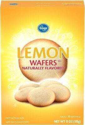 Lemon wafers