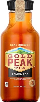 Lemonade flavored iced tea drink