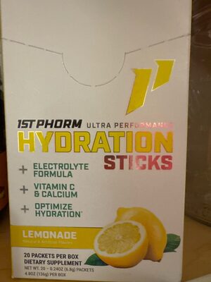 Lemonade Hydration Sticks