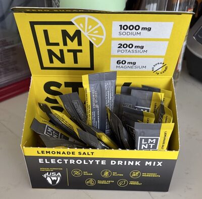 Lemonade Salt Electrolyte Drink Mix