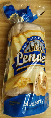 Lender's, than bread aisle bagels, blueberry