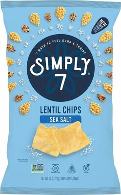 Lentil Chips Sea Salt
