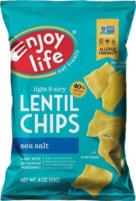 Lentil Chips Sea Salt
