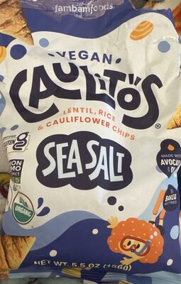 Lentil, Rice, Cauliflower Chips, Sea Salt