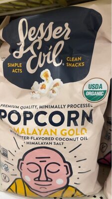 Lesser evil popcorn
