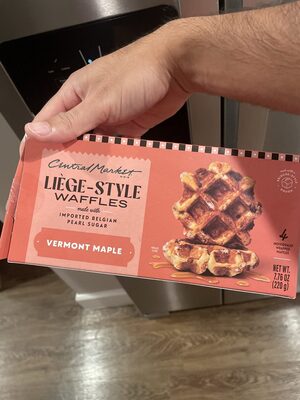 Liège-Style Waffle Vermont Maple