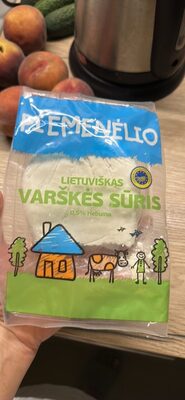 LIETUVIŠKAS VARŠKĖS SŪRIS 0,5% riebumo