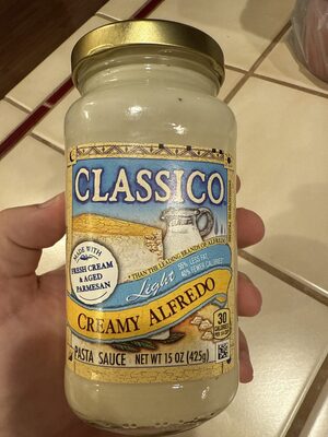 Light Creamy Alfredo Pasta Sauce