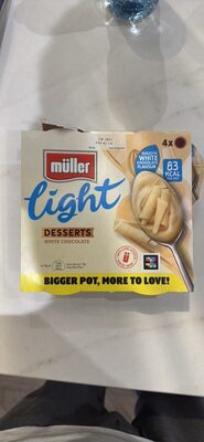 LIGHT DESSERTS WHITE CHOCOLATE