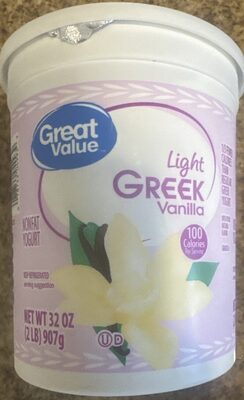 Light Greek Vanilla Yogurt