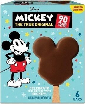 Light ice cream bars