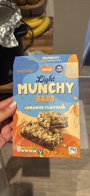 Light Munchy Bars Orange Flavour