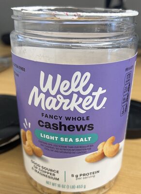 Light Sea Salt Cashews