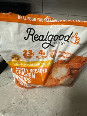 Lightly Breaded Chicken Strips