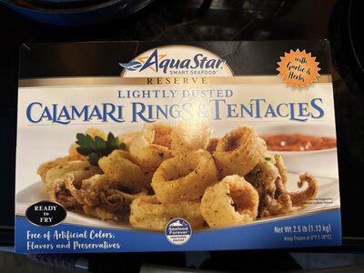 Lightly Dusted Calamari Rings & Tentacles