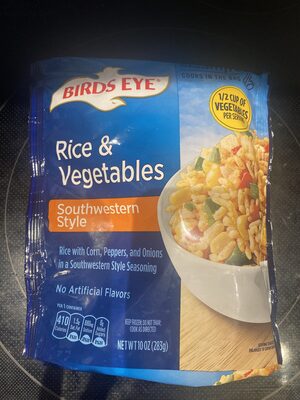 Lightly seasoned southwestern style rice