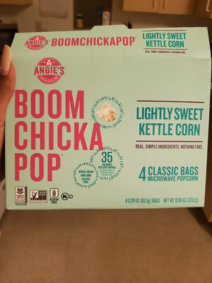 Lightly Sweet Kettle Corn Microwave Popcorn