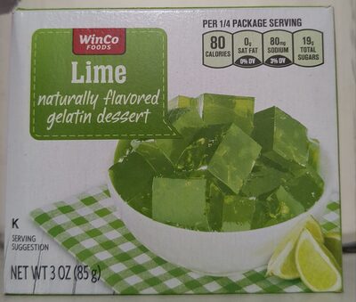 Lime Gelatin Mix