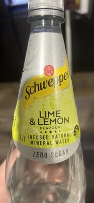 Lime & Lemon Flavour Infused Natural Mineral Water