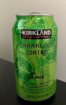 Lime Sparkling Water