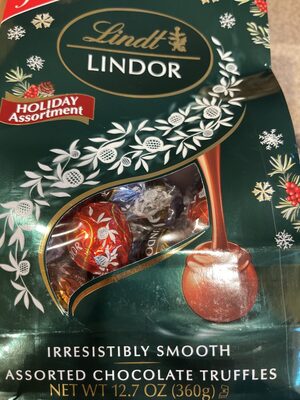 LINDOR Irresistibly Smooth Assorted Chocolate Truffles