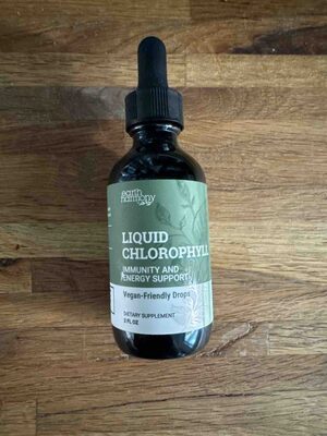 Liquid Chlorophyll Immunity And Energy Support Vegan-friendly Drops