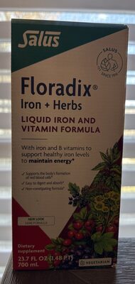 Liquid Iron & Vitamin Formula