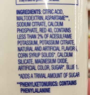 Lite Instant Drink Mix