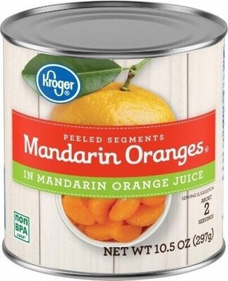 Lite mandarin orange peeled segments