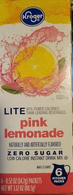 Lite Pink Lemonade Powder