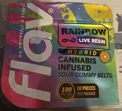 Live Resin Sour Belt (Rainbow, Hybrid)