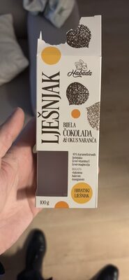 lješnjak bijela čokolada & okus naranča