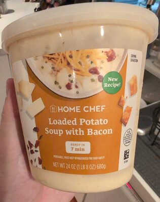 Loaded Baked Potato Soup With Bacon