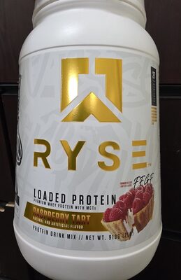 Loaded Protein Raspberry Tart