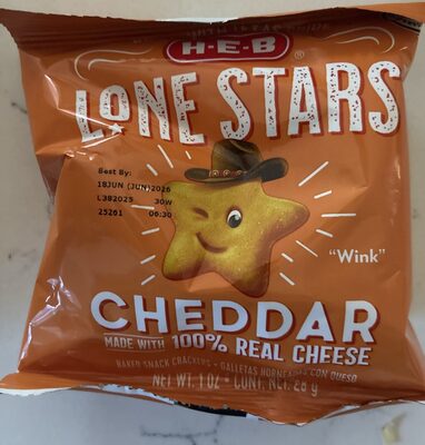 Lone stars cheddar Snack