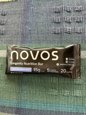 Longevity Nutrition Bar Salted Chocolate Crunch