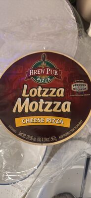 Lotzza Motzza Cheese Pizza