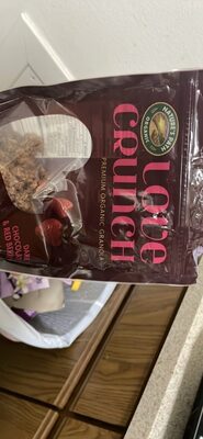 Love Crunch Dark Chocolate & Red Berries Premium Organic Granola