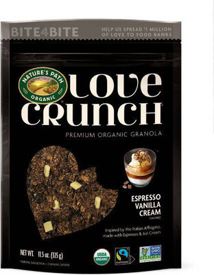 Love Crunch Espresso Vanilla Cream Granola