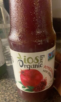 Love Organic, 100% Organic Pomegranate Juice