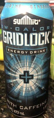 Low-Calorie Gridlock Energy Drink