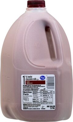 Low fat chocolate milk
