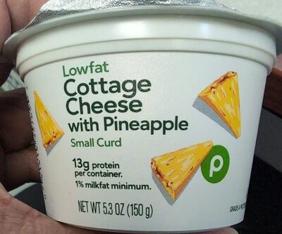 Low-fat Cottage Cheese With Pineapple Small Curd