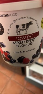 Low Fat Mixed Berry Yoghurt