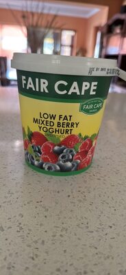 LOW FAT MIXED BERRY YOGHURT SWEETENED