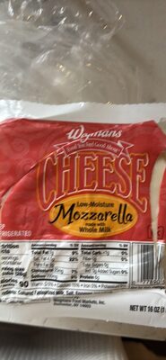 Low-Moisture Mozzarella Cheese