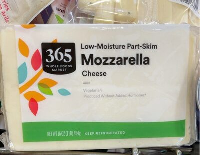 Low-Moisture Part-Skim Mozzarella Cheese