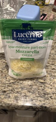 low-moisture part-skim Mozzarella cheese shredded